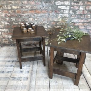 table d'appoint, table de chevet style Wabi-sabi