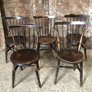 chaises de bistrot anglaises - anciennes chaises de pub