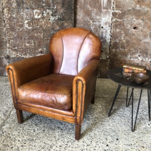 sheepskin club chair