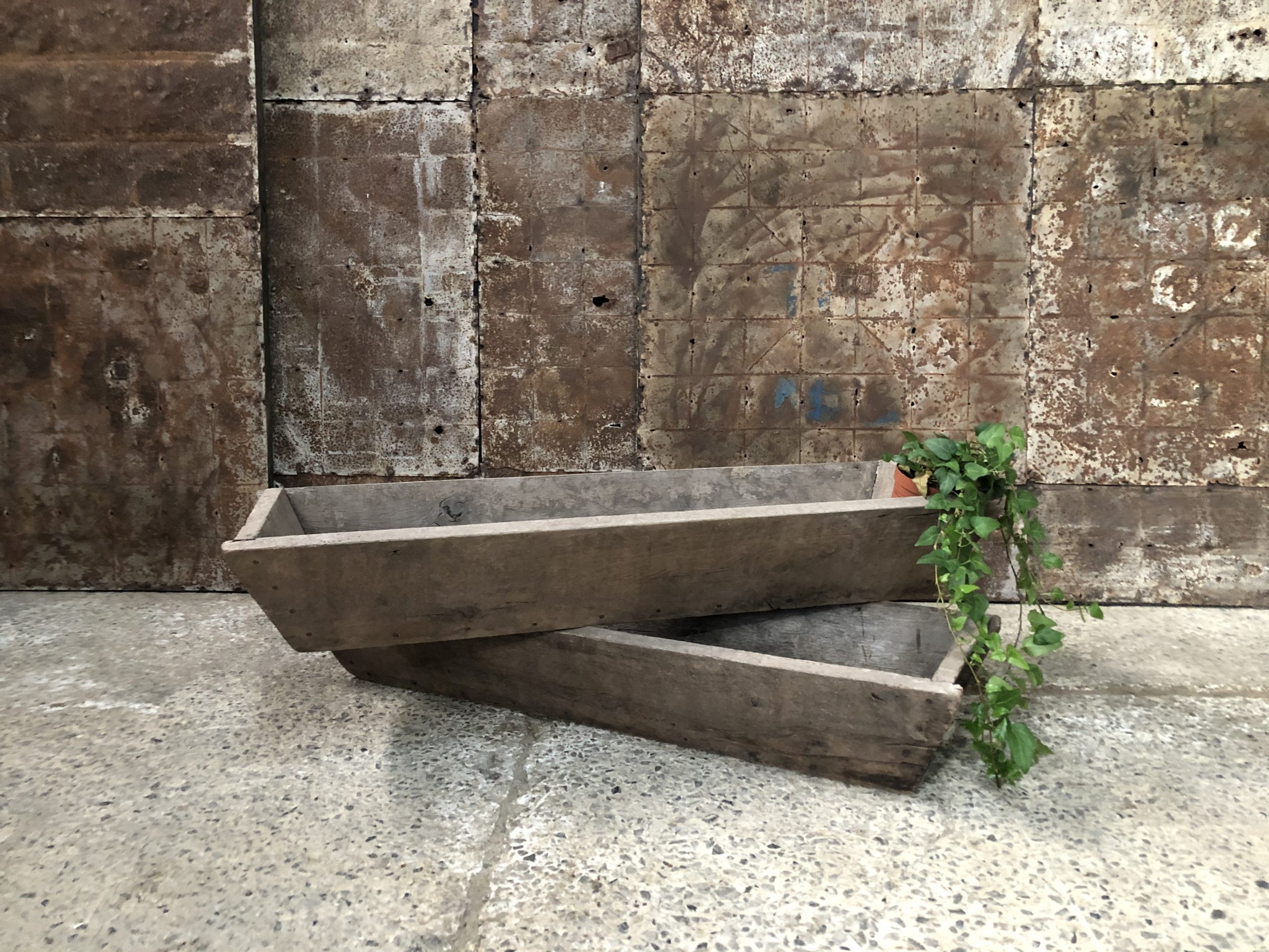 Jardinière en bois