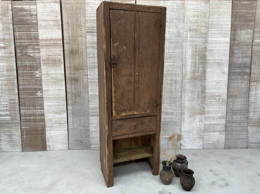 patinated cabinet