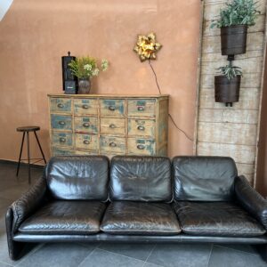 De sede DS61 Sofa canapé vintage 3 places en cuir