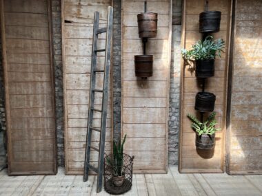 Patinated ladder