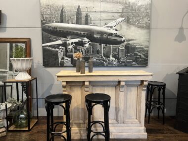 Ancien comptoir de bar
