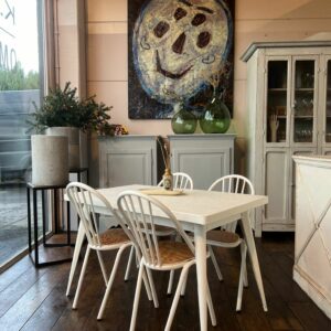 Table indusrtielle blanche tolix t55