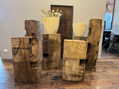 Sellette en bois