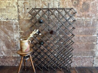 Rack à vin vintage