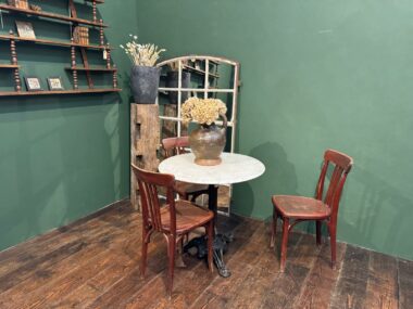 Table de jardin ronde