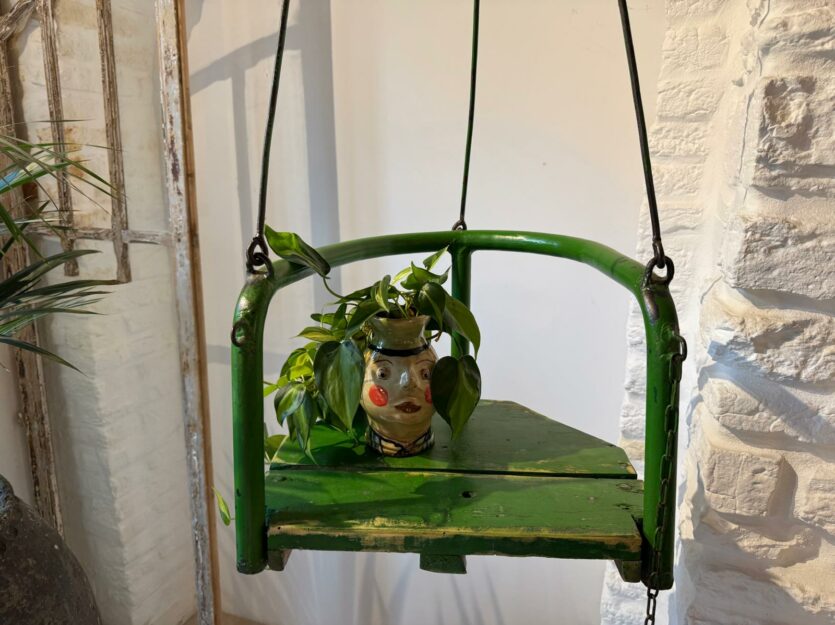 Nacelle de manège verte